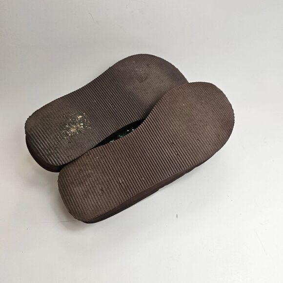 Gypsy Soule Bling Beaded Flower Snake Platform Western Flair Flip Flop Size 8.5 - Picture 8 of 9